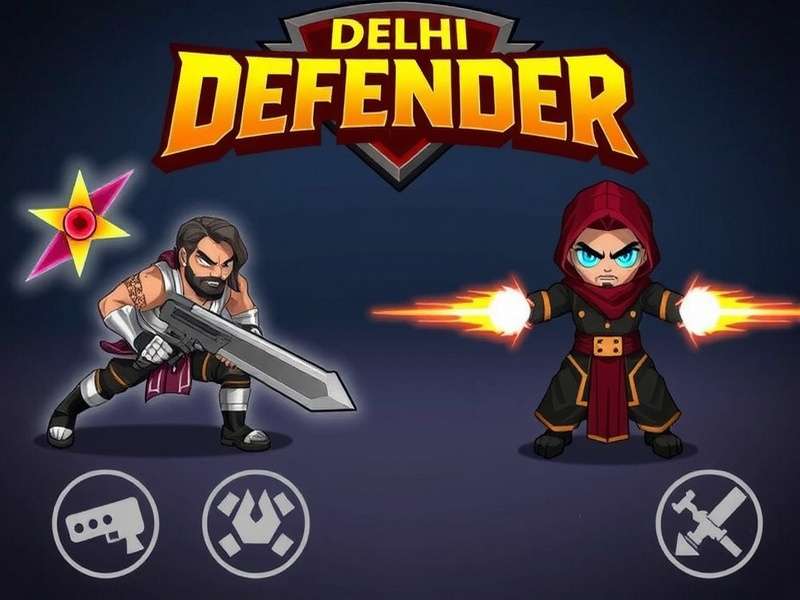 Delhi Defender Game Characters